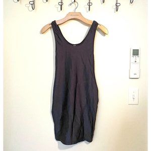 American Apparel Black Body Con Tank Dress